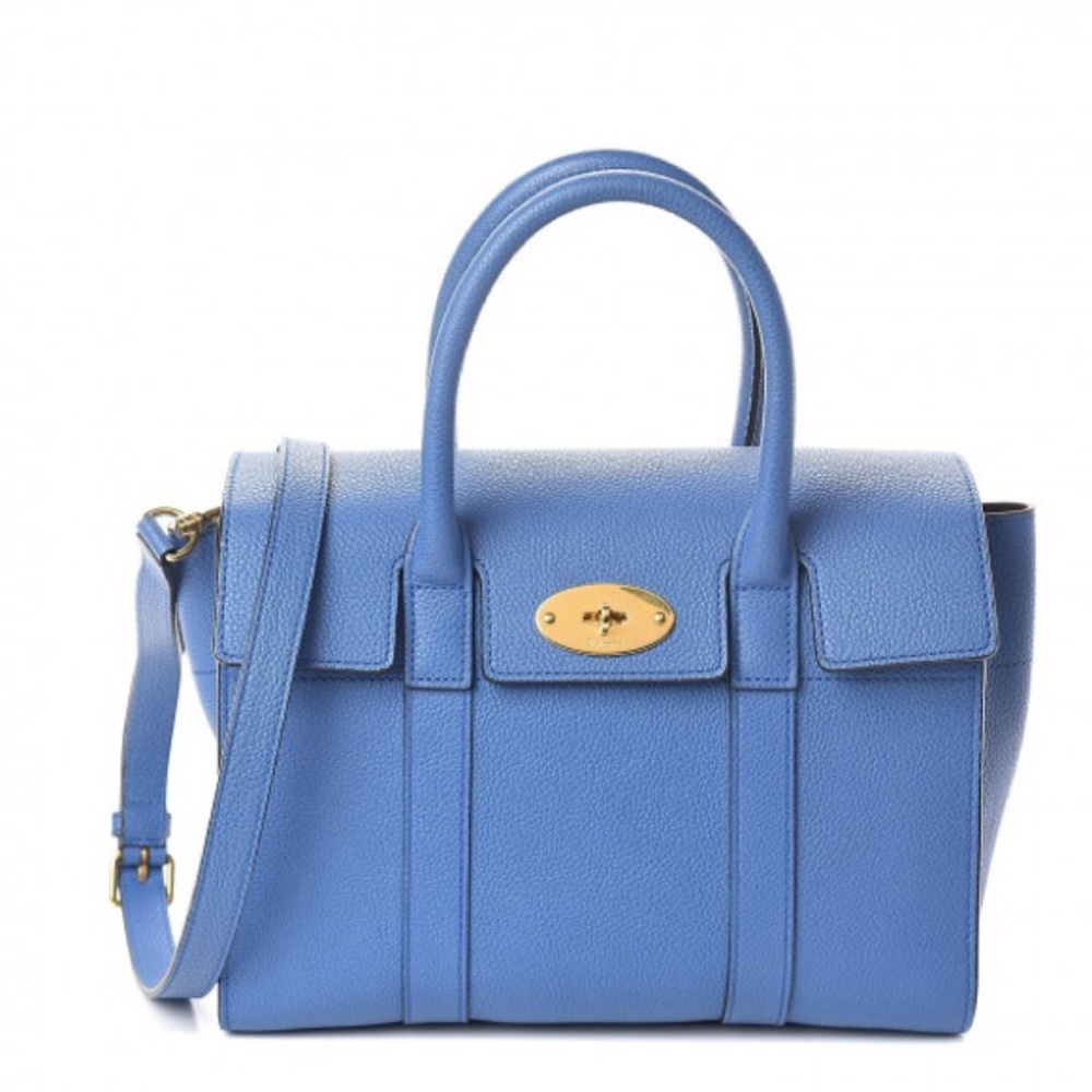 Mulberry Small Bayswater - Porcelain Blue